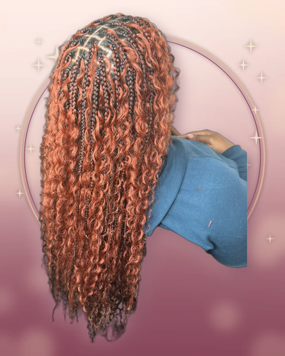 Copper Bohemian Braids