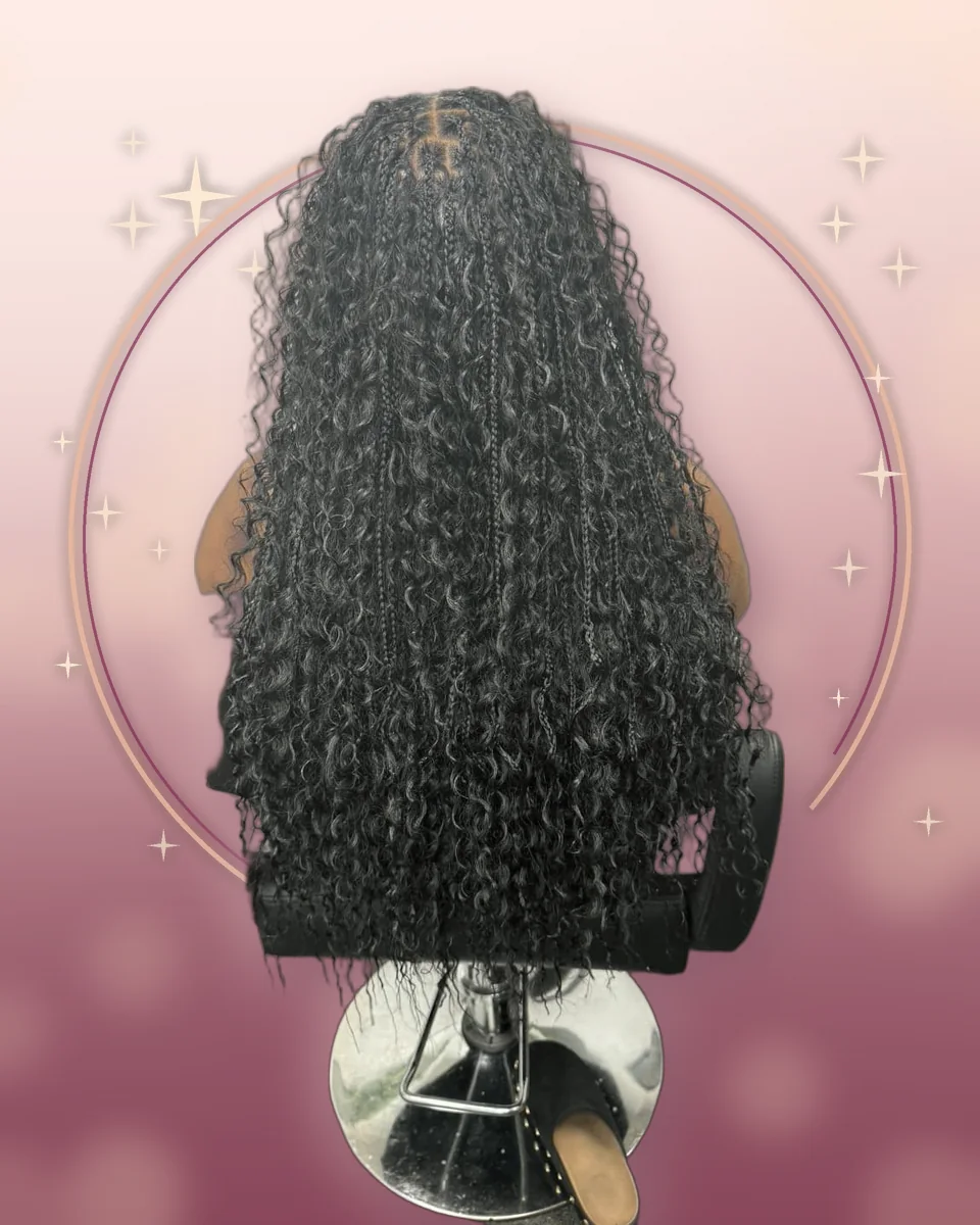 Small Medium Bohemian Braids