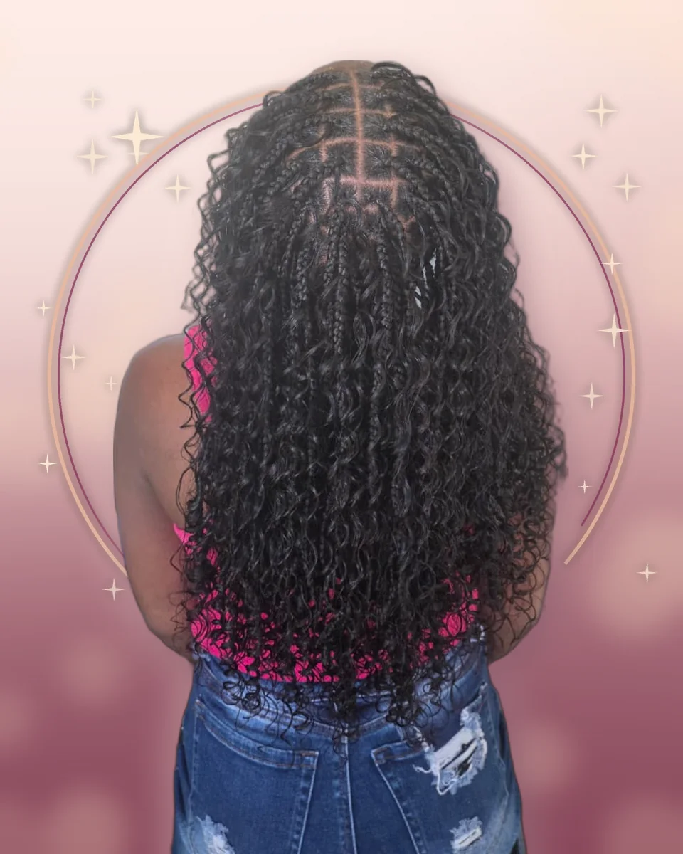 Small Bohemian Braids