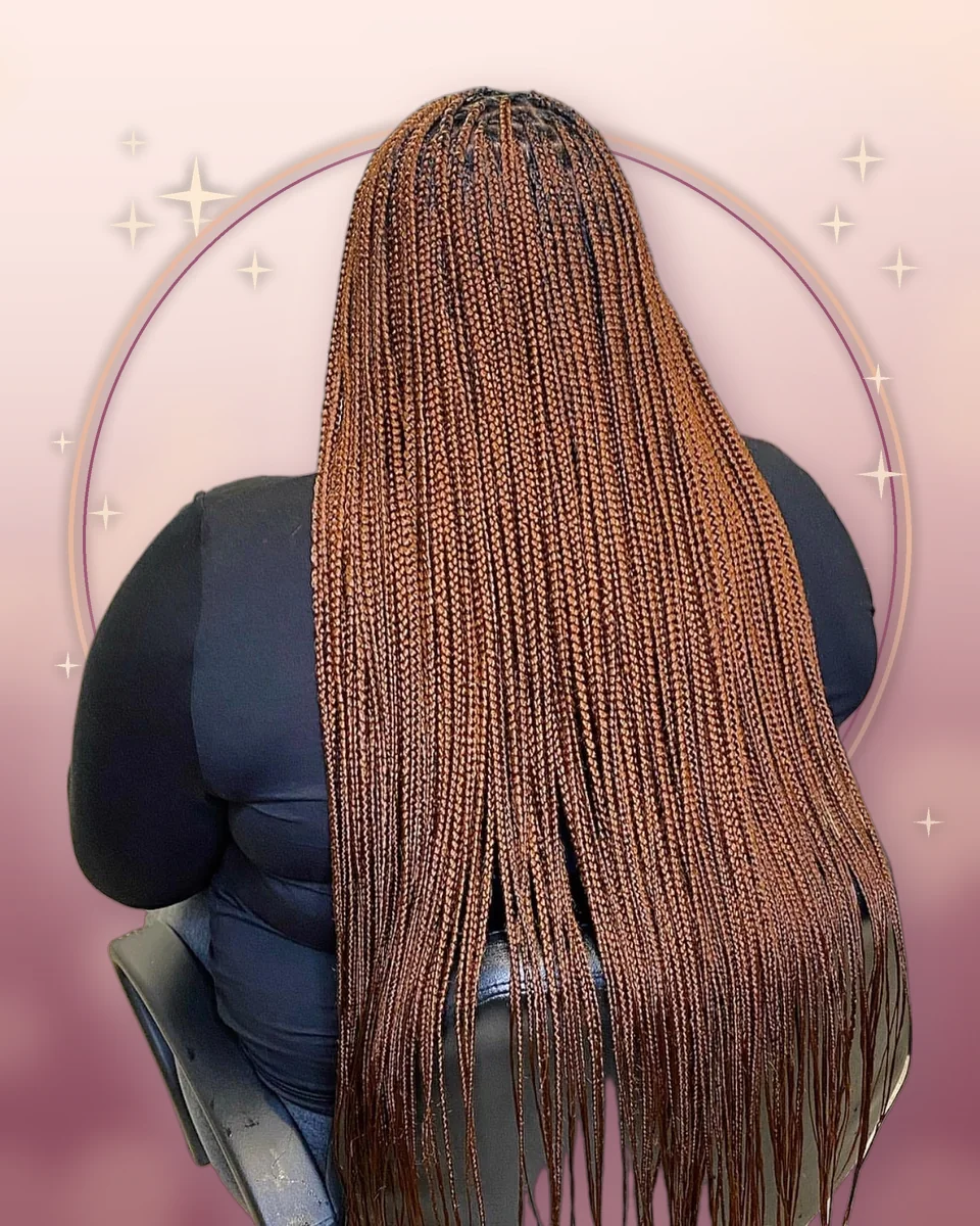 Small Knotless Braids